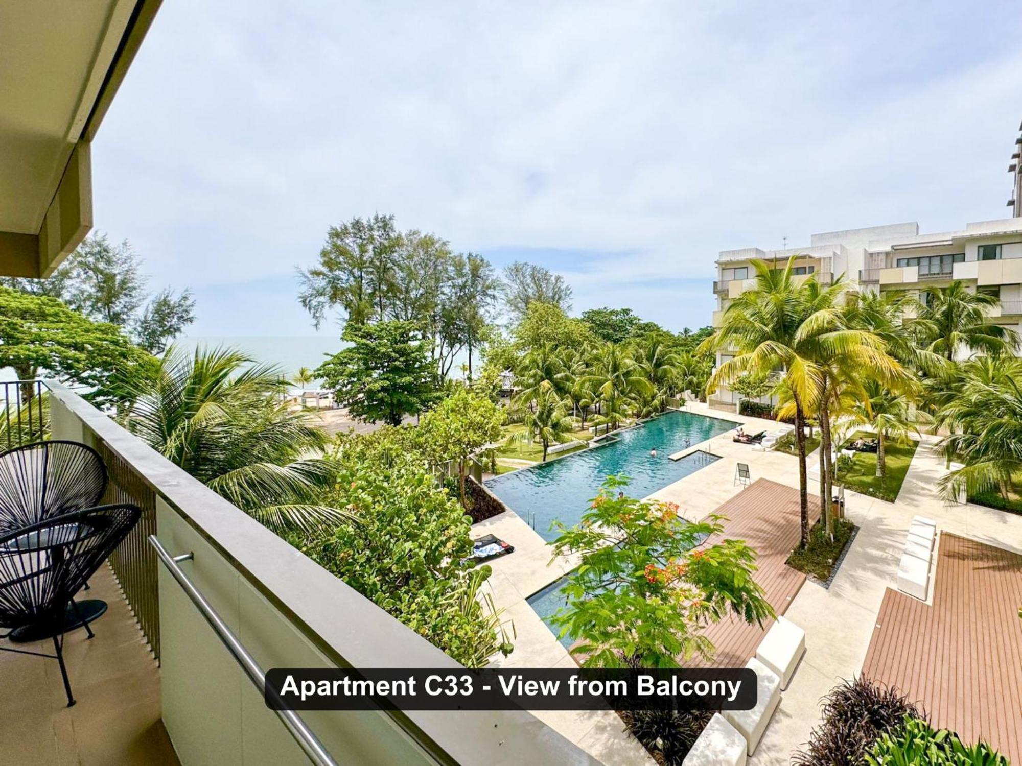 Ferienwohnung By The Sea- Pool And Sea View Batu Feringgi Exterior foto