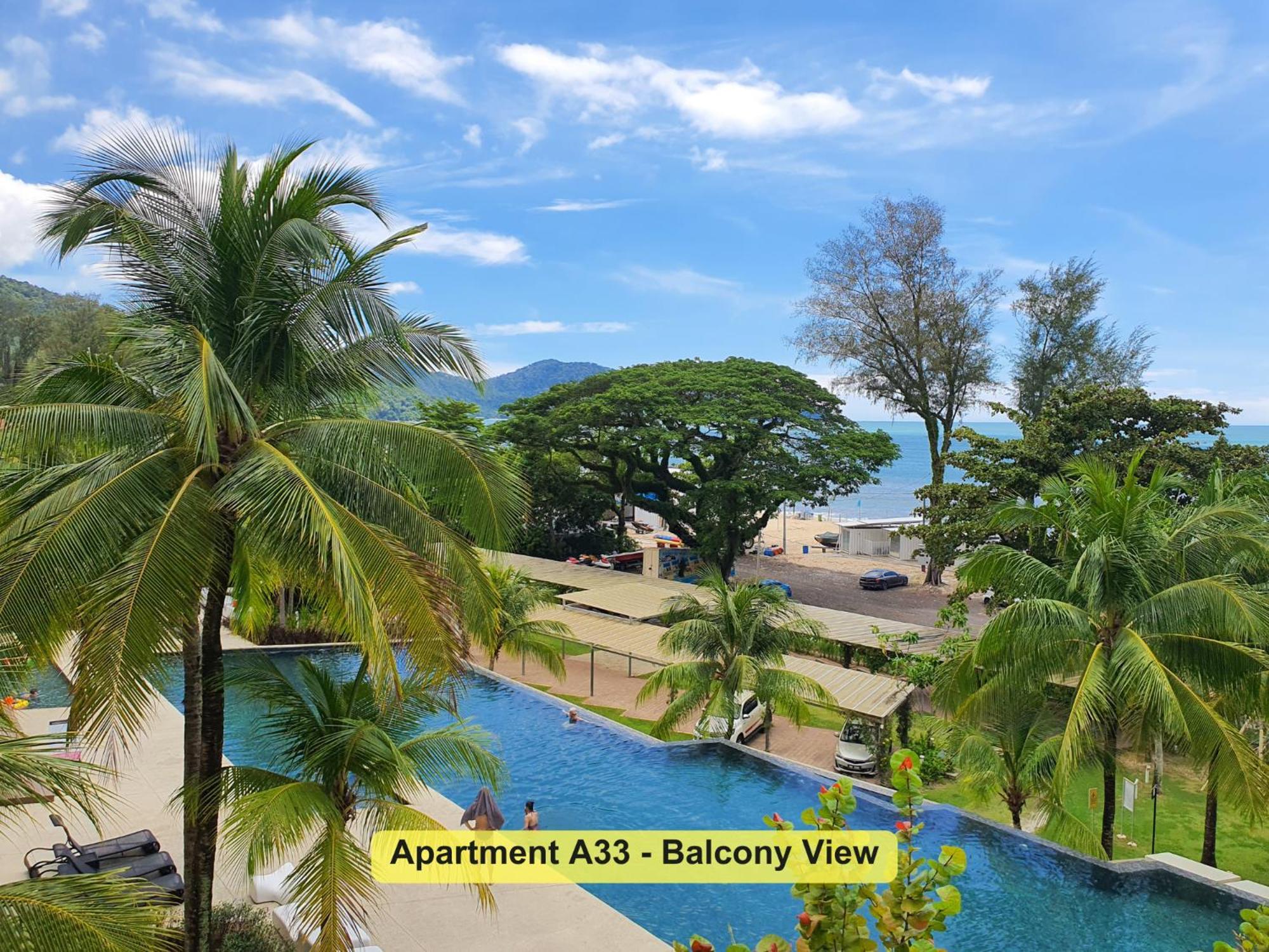 Ferienwohnung By The Sea- Pool And Sea View Batu Feringgi Exterior foto