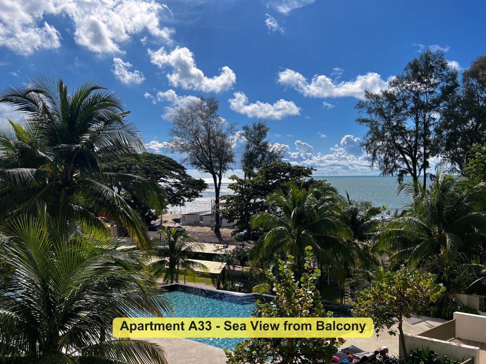 Ferienwohnung By The Sea- Pool And Sea View Batu Feringgi Exterior foto
