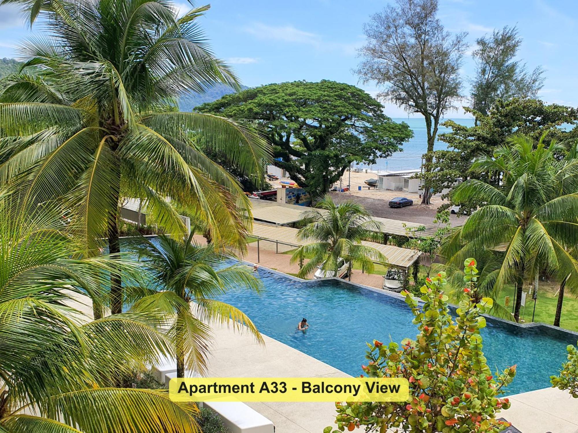 Ferienwohnung By The Sea- Pool And Sea View Batu Feringgi Exterior foto